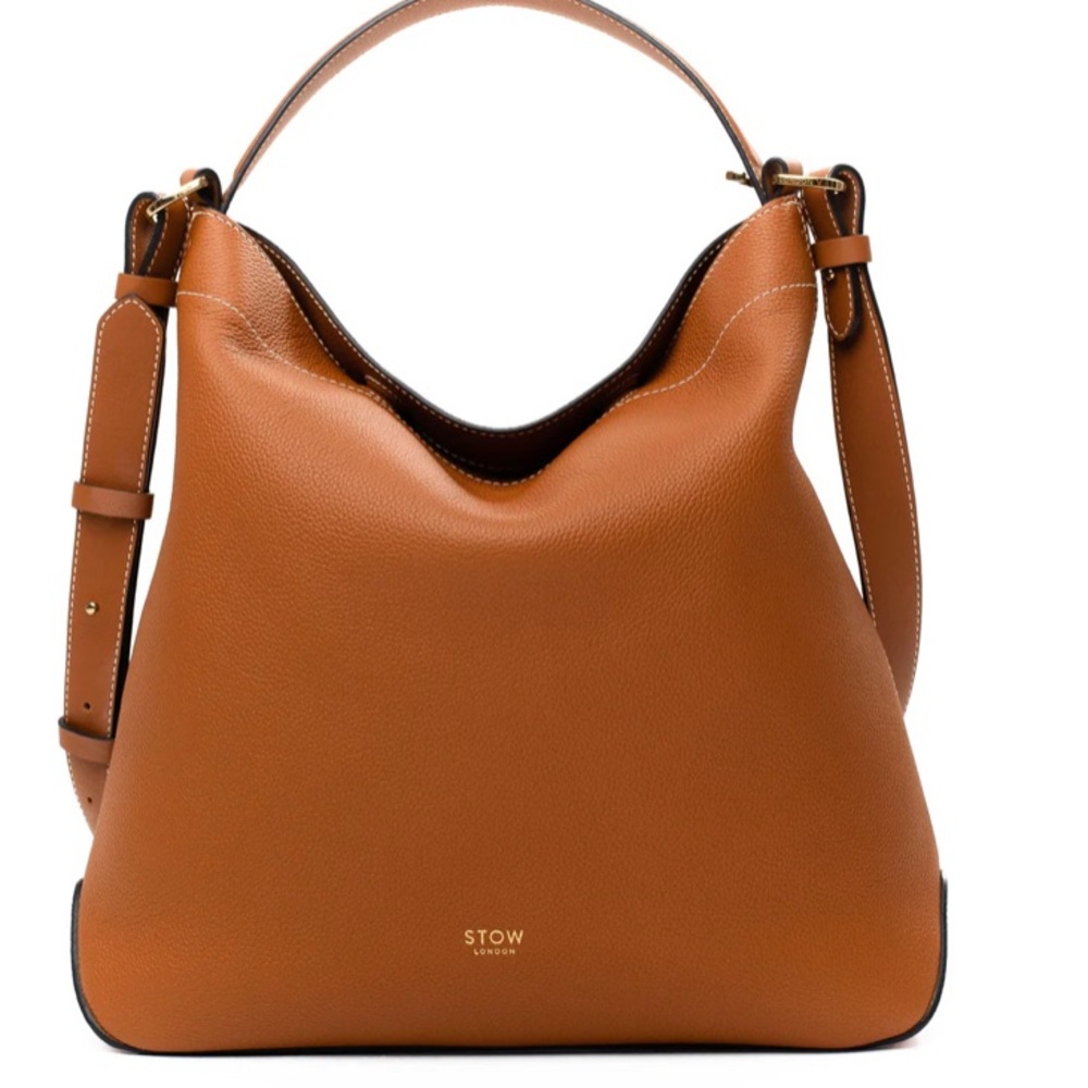 Stow London Tan Leather Handbag